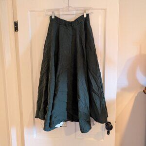 Son De Flor Classic Skirt Green Size Small